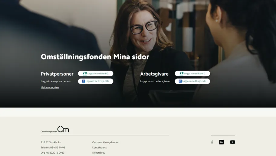 Omställningsfonden startsida